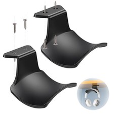2-Pack Never Fall Headphone Hooks Hanger Wall Mount, Headset Holder Stand for...