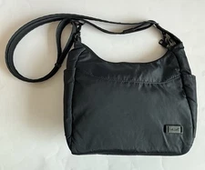 Pacsafe Crossbody Bag Black RFID Anti-Theft Exomesh