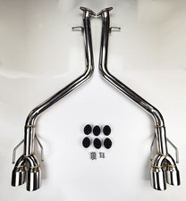 Exhaust Muffler Delete Axle Back Quad Tips For Lexus Rc200t Rc300 Rc350 15-20