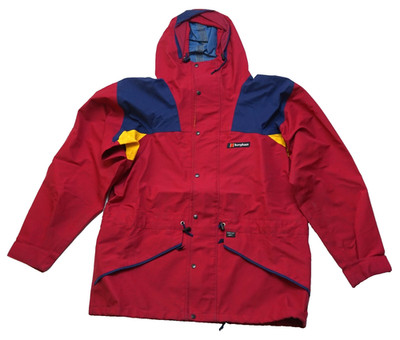 Berghaus ALPINE EXTREM GORE-TEX Vintage Men Jacket Size LARGE Made in Gt.BRITAIN