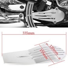 Chrome Billet Aluminum Grille Drive Shaft Cover For Yamaha V STAR XVS 650 1996+