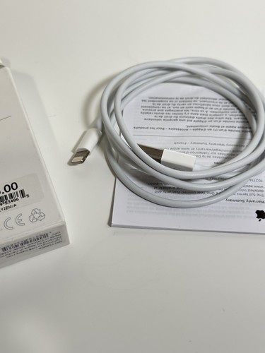 Cable iphone original  APPLE usb  blister ,genuine APPLE cable MXLY2ZM/A - Imagen 2 de 4