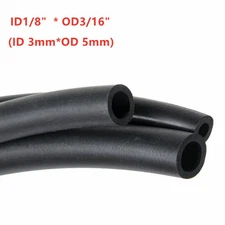 10ft 1/8" ID X 3/16"mm OD Viton Tubing Viton Hose FKM Tubing Biodiesel Fuel Line