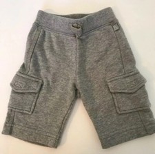 Baby Gap Boys Gray Cargo Fleece Pants Size UP To 3M 0-3M
