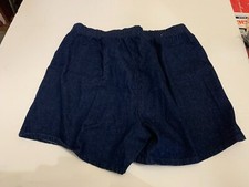 Vintage 1980's-90's Gitano Women's Blue Jean Denim Shorts Size 36/22 Regular