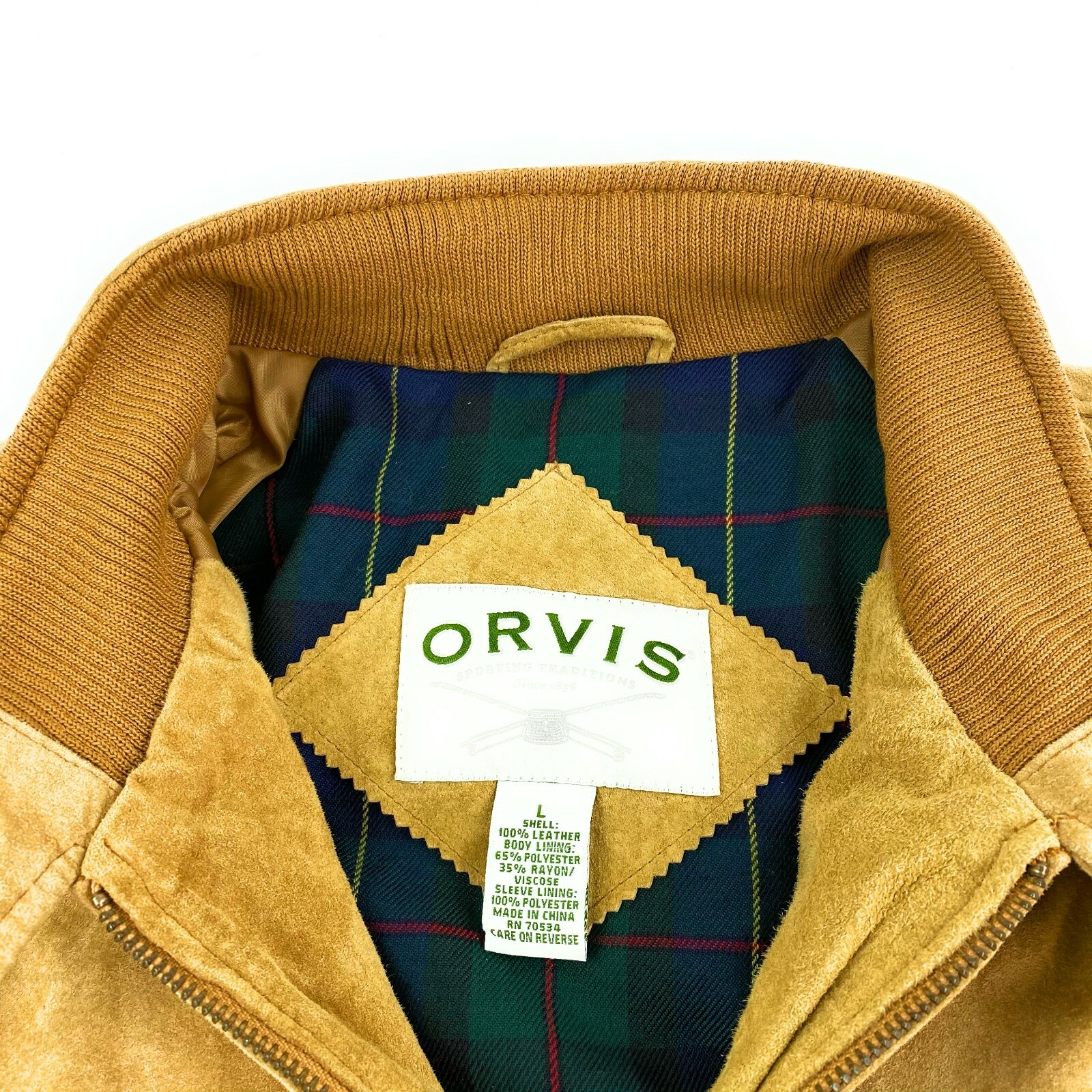 orvis suede blazer