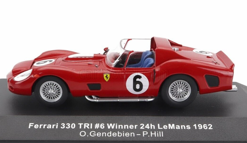 IXO 1/43 FERRARI TRI/LM #6 WINNER LE MANS 1962 O.GENDEBIEN & PHIL HILL LM1962 - Picture 5 of 6