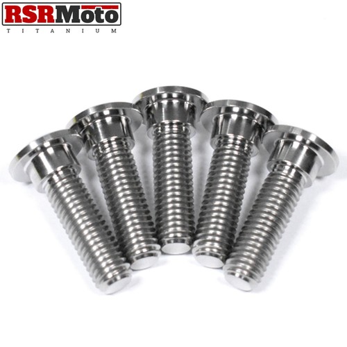 Kawasaki ZXR750 Titanium Rear Brake Disc Rotor Bolts, 1989-1995 - Picture 3 of 3