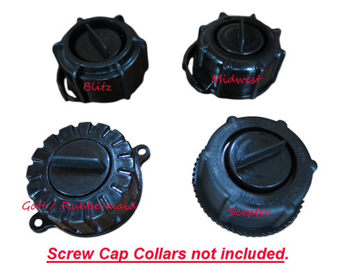 12x NEW STOPPER CAPS Gas Can Gott,Rubbermaid Essence,Igloo,Midwest,Scepter,Eagle - Picture 7 of 8