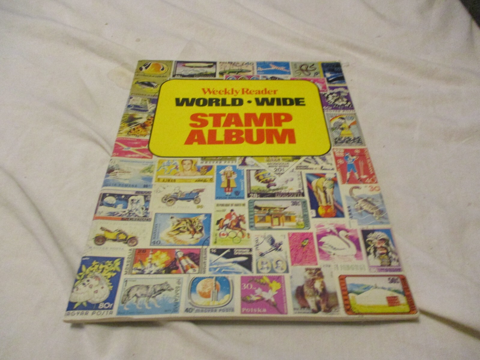 WEEKLY READER WORLD WIDE STAMP ALBUM-image