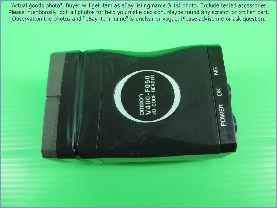 Omron V400-F050, 2D Code Reader as photo, sn:set B, For part Omron V400-F050, 2D Code Reader as photo, sn:set B, For part