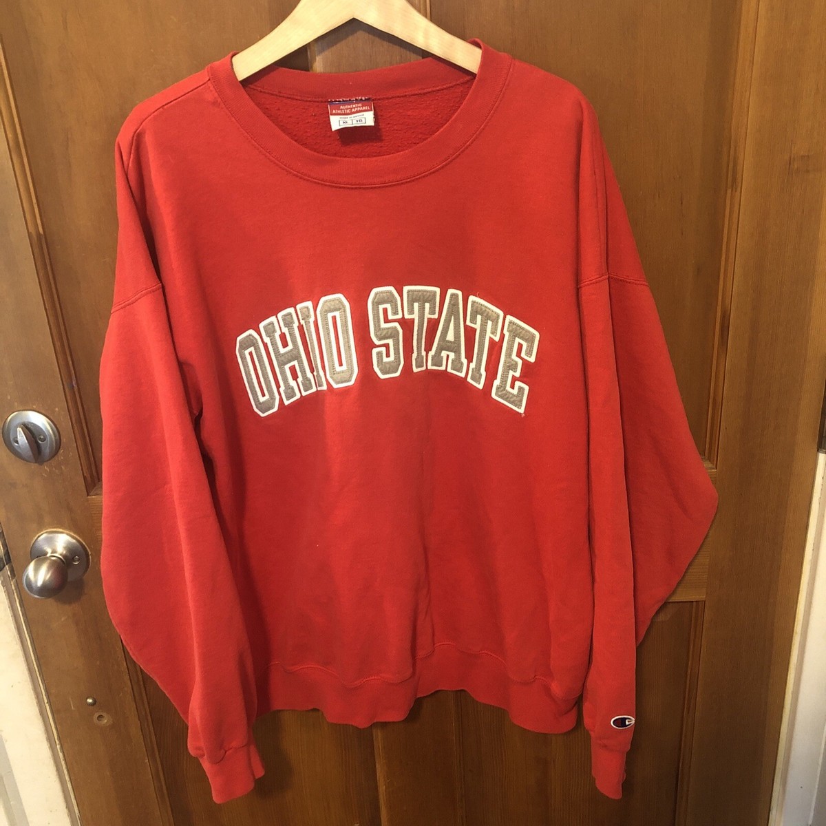 Vintage Ohio State Buckeyes Crewneck XL Sweatshirt Stained Damaged