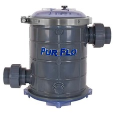 Sequence PurFlo Priming Pot Strainer 500 Cubic Inch 2" Ports, Grey 