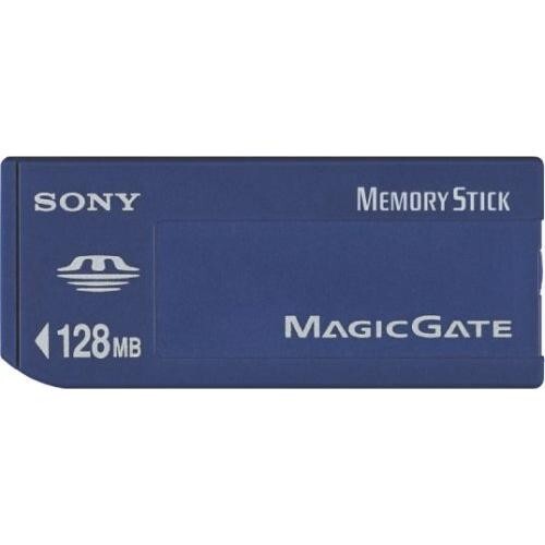 Genuine Sony 128MB Memory Stick card MSH-128 MagicGate for Old Cameras devices - Picture 2 of 2
