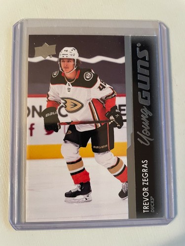 2021-22 Upper Deck Series 1 UD Young Guns  & Upper Deck MVP Trevor Zegras