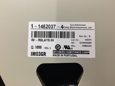 IM03GR TYCO 1-1462037-4 RELAY TELECOM DPDT 2A 5VDC SMD ROHS 10 PIECES