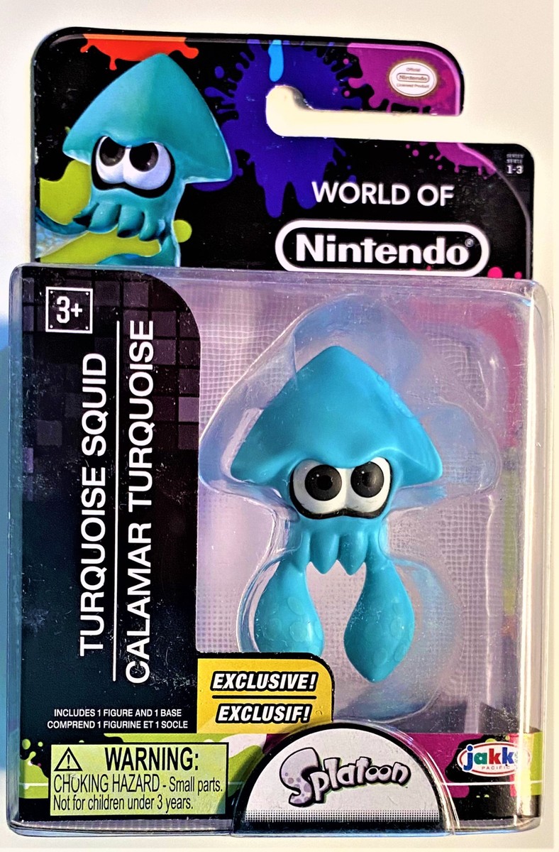 TURQUOISE SQUID World of Nintendo 2016 Exclusive SPLATOON 2.5
