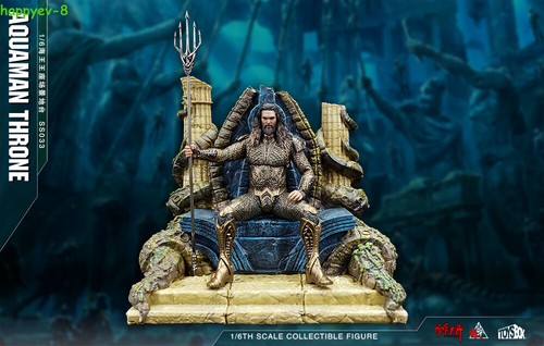 Neu 1/6 Scale Thron Szene Plattform Soldat DC Aquaman 12 Zoll Spielzeug (ohne Figur) - Bild 11 von 12
