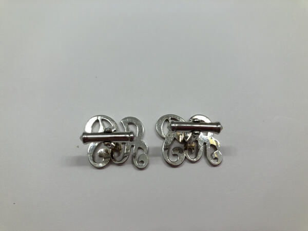 Vintage Monogrammed Initials AP 925 Solid BK Ster… - image 7