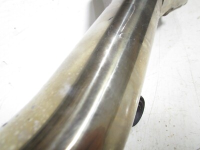 よた 03-06 Kawasaki Z1000 ZR1000 LEFT SIDE FACTORY EXHAUST PIPE MUFFLER