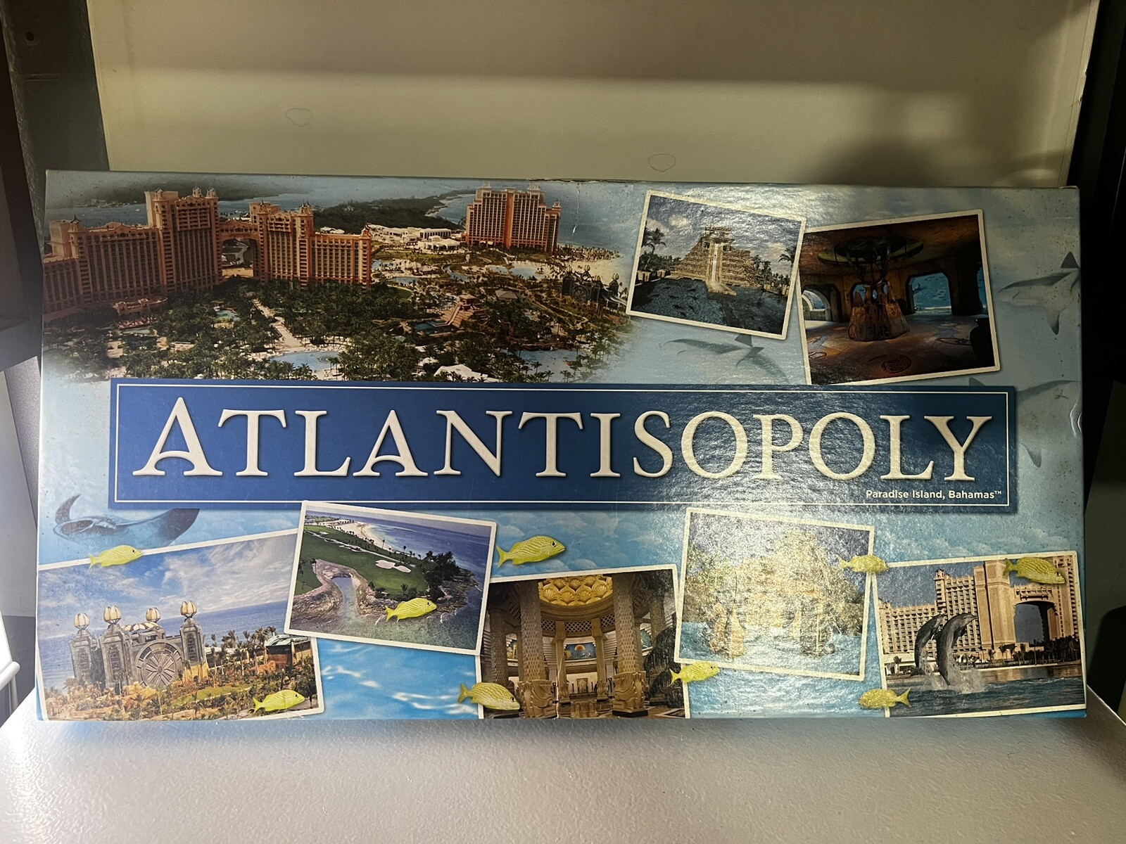 ATLANTISOPOLY Board Game Bahamas Atlantis Resort Monopoly HTF