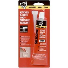 Dap 7079800753 Dap Silicone Sealant 2.9 Oz Clear