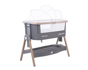 travel cot bedside