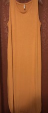 Zenana Outfitters Maxi Dress Size 1x Yellow New Nwot