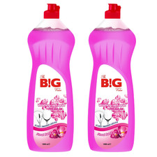 The Big Value Floral Burst Premium Concentrated Washing Kitchen Up Liquid 1L x2 3.42 per litre