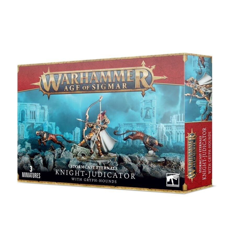 Игровая мастерская Stormcast Eternals: Рыцарь-вершитель судеб с гончими Грифами GWS 96-49