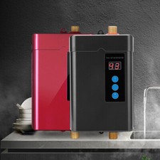 3000W 110V Electric Instant Hot Water Heater Under Sink Tankless Water Heater