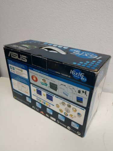 ASUS ZEWNĘTRZNY DRW-1604P -D ZEWNĘTRZNY NAPĘD DRW 4XDL USB2.0 + 1EEE1394 - Zdjęcie 1 z 12