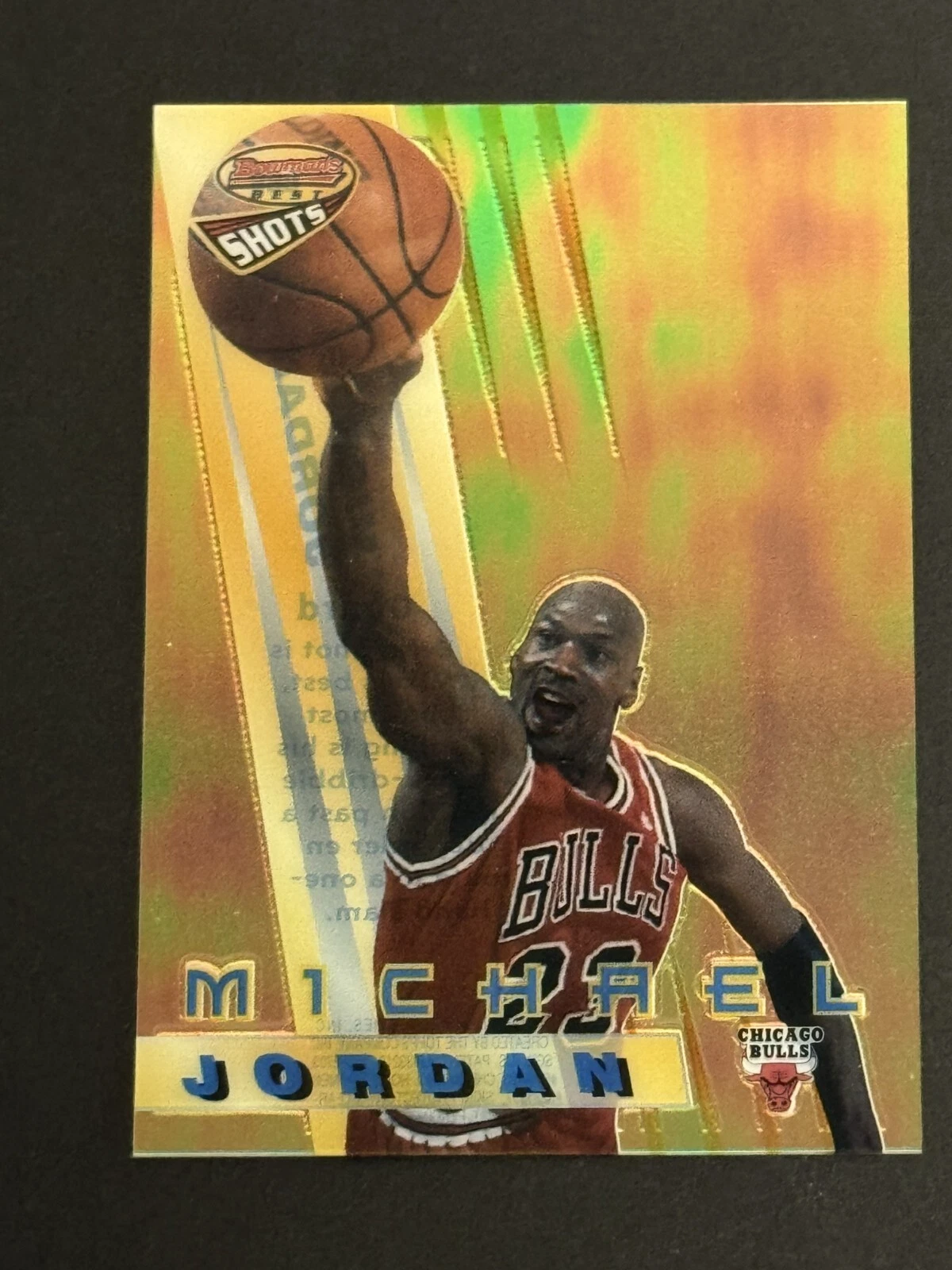 Michael Jordan 1996-97 Bowman's Best Shots Acetate