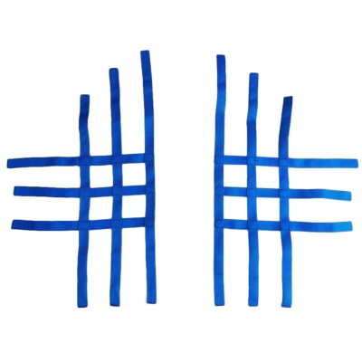 Netze blau für XRW QuadSport Racing Nerv Bar R1 Adly Beeline Online 500 KFX700