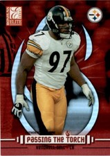 2003 Donruss Elite #PT-19 Kendrell Bell /1000 Passing the Torch