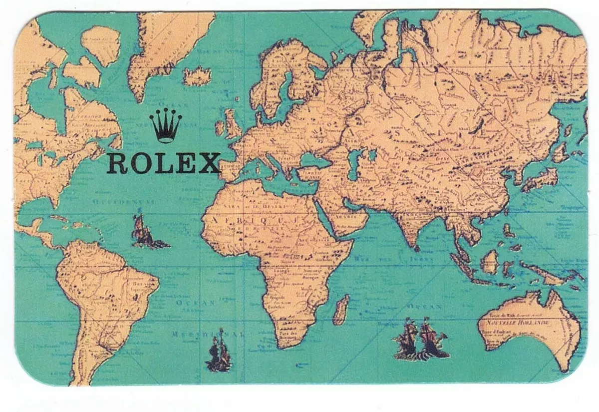Rolex map outlet