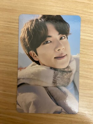BTS Jin 2021 Winter Package Official Photocard | eBay