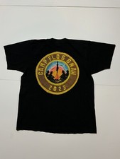 Camp Flog Gnaw Carnival 2023 Tyler The Creator Official Merch Black T-Shirt Sz.M