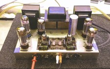 Dynaco St-70 Stereo Tube Amplifier With Cage Tested And Working Great!