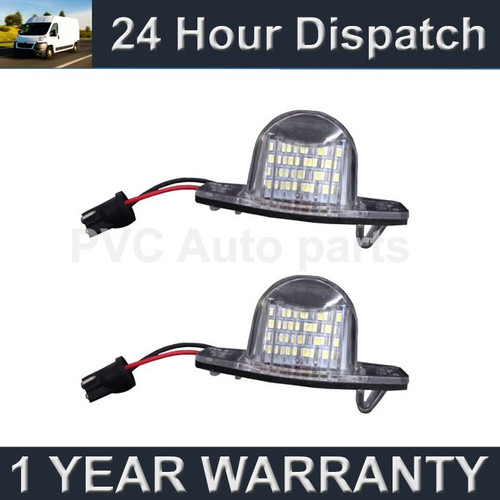 YUK LED Nummernschild Leuchten - Weiße Kennzeichenbeleuchtung Für Audi BMW