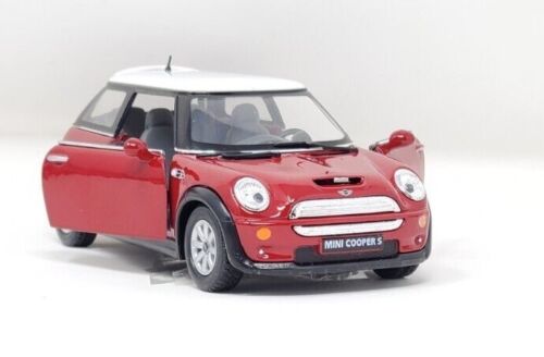 New 5" Kinsmart Mini Cooper S Diecast Model Toy Car 1:28 Red - Picture 18 of 44
