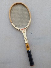 Spalding Pro Champ,Pancho Gonzales Wood Racket, Jr Size, New Overwrap
