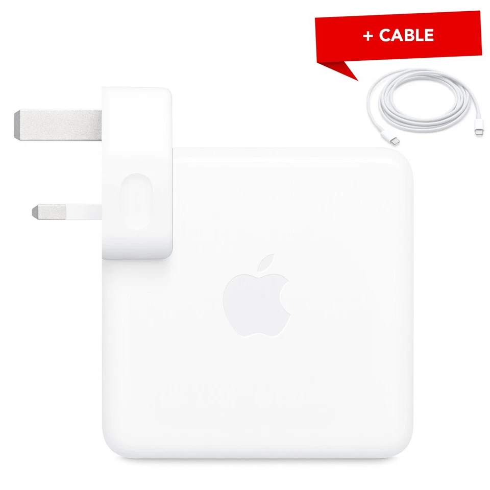 Genuine Apple 87W USB-C Macbook Pro & Air Power Adapter Charger With Cable A1719 - Image 4 of 4