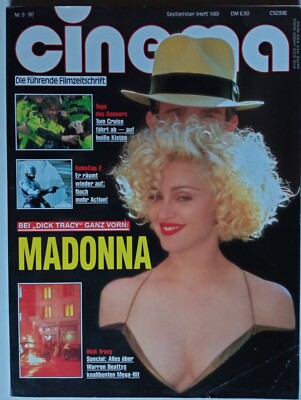 CM76 CINEMA Magazin Nr.9 1990 Heft 148  Mit 7 Plakatkarten im Heft