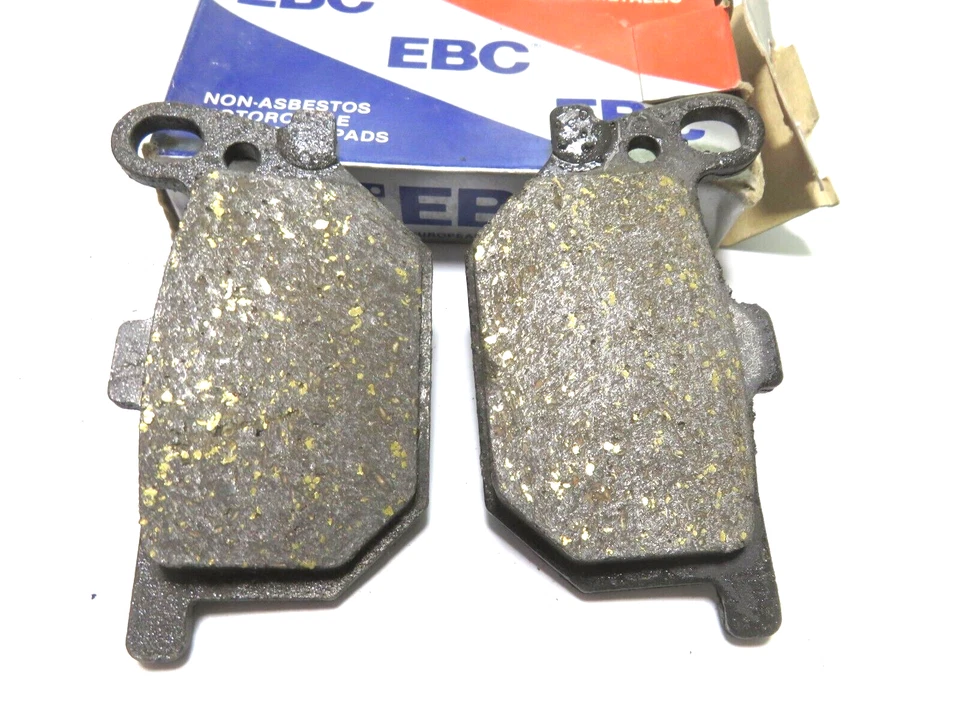 Novas pastilhas de freio dianteiro Yamaha RD250 XS250 RD400 XS400 XS750 XS850 XS1100 EBC FA41 - Imagem 2 de 4