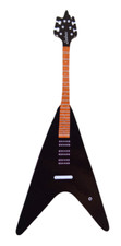 Black Flying V Magnet - Gibson Flying V Black Gibson Flying V G23J