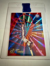 2020-21 Panini Donruss JOEL EMBIID #5 Power in the Paint Red Laser Holo /99