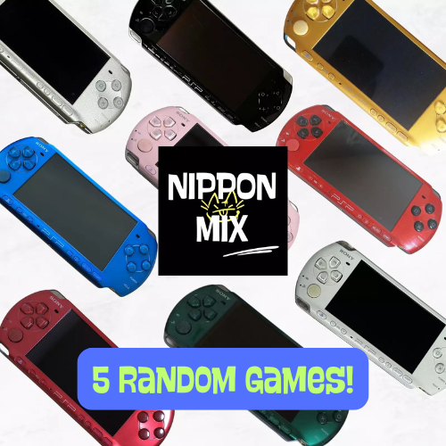 Sony PSP-3000 Console - Choose Color - 5 Random Games Included