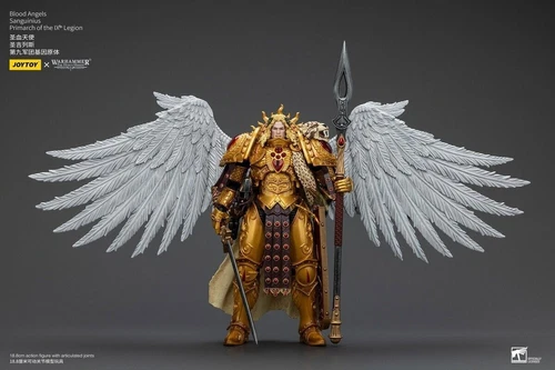 JOYTOY Warhammer Blood Angels Sanguinius Primarch of the 9th Legion 1/18 Figure - Picture 6 of 17