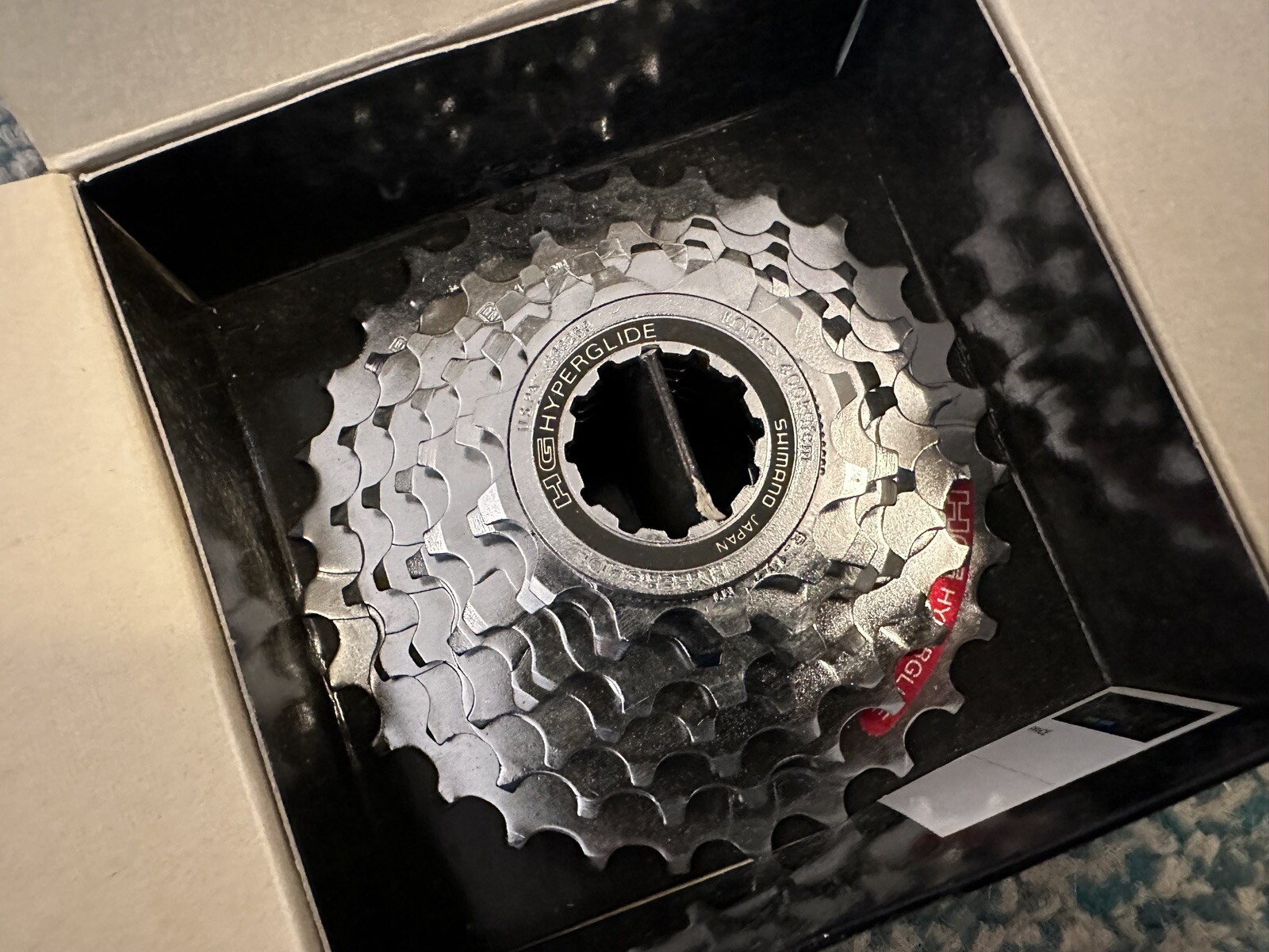NOS Vintage Shimano XT HG Hyperglide 7 Speed 12-28 Cassette Mountain Bike